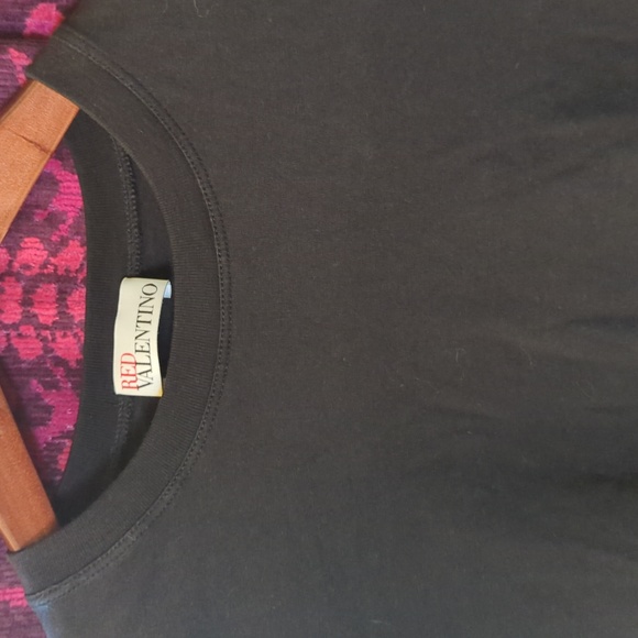 Red VALENTINO puff sleeve shirt - Picture 5 of 8